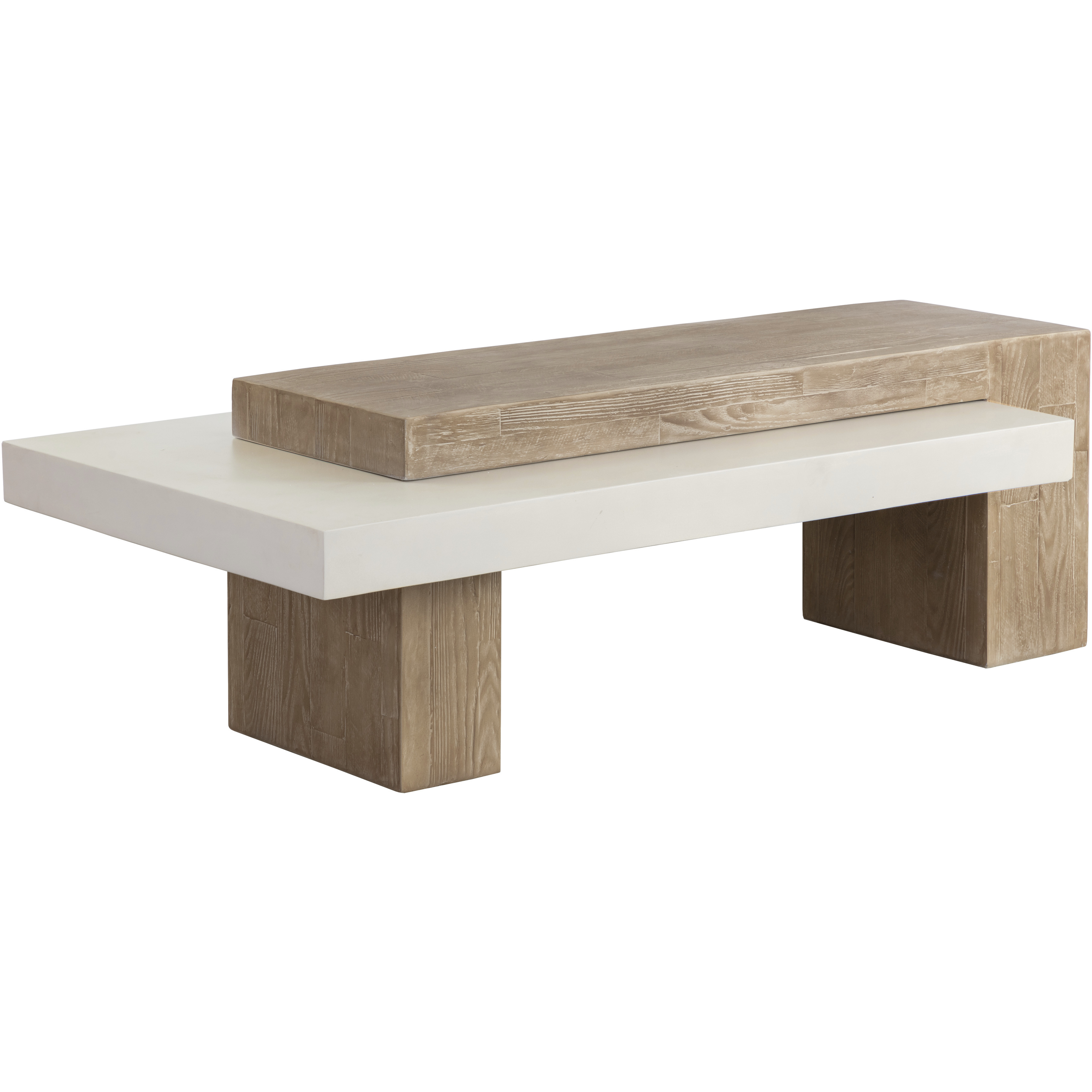 Herriot 56 X 28 inch Light Brown / Summer Sand Outdoor Coffee Table